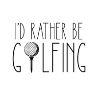 Mug - I'd Rather Be Golfing