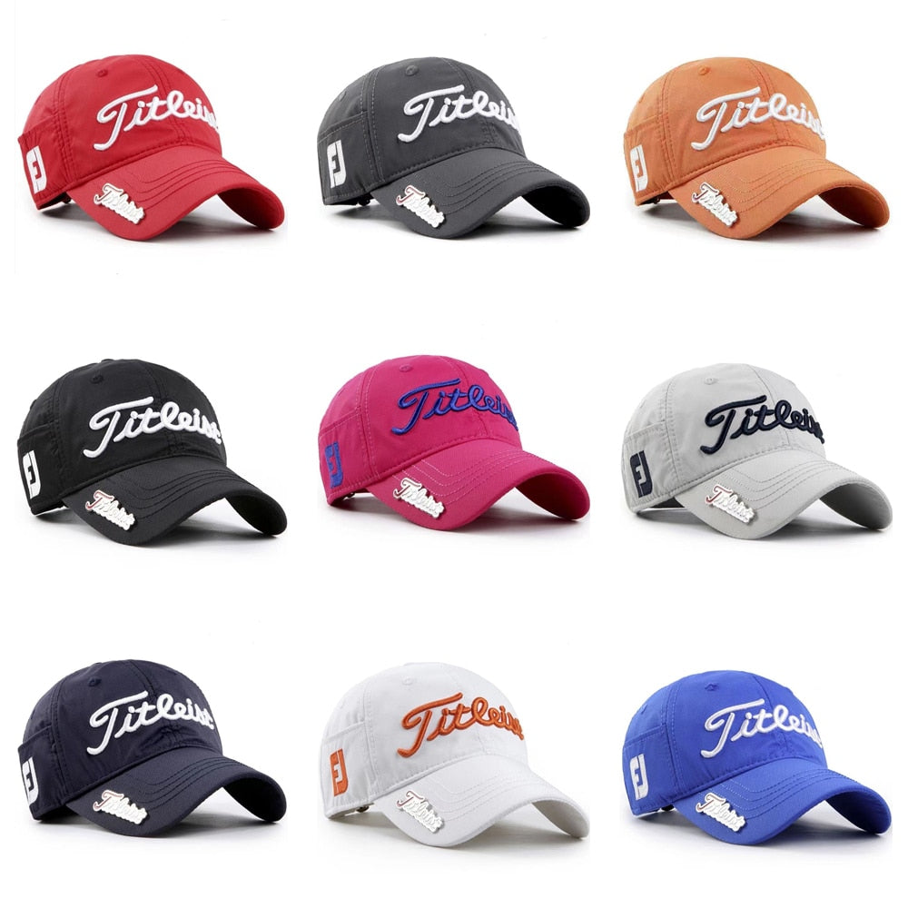 Tour Performance Titleist Men's Ball Marker Personalized Golf Hat