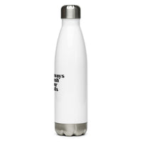 Stainless Steel Water Bottle - Always Wash Your Balls
