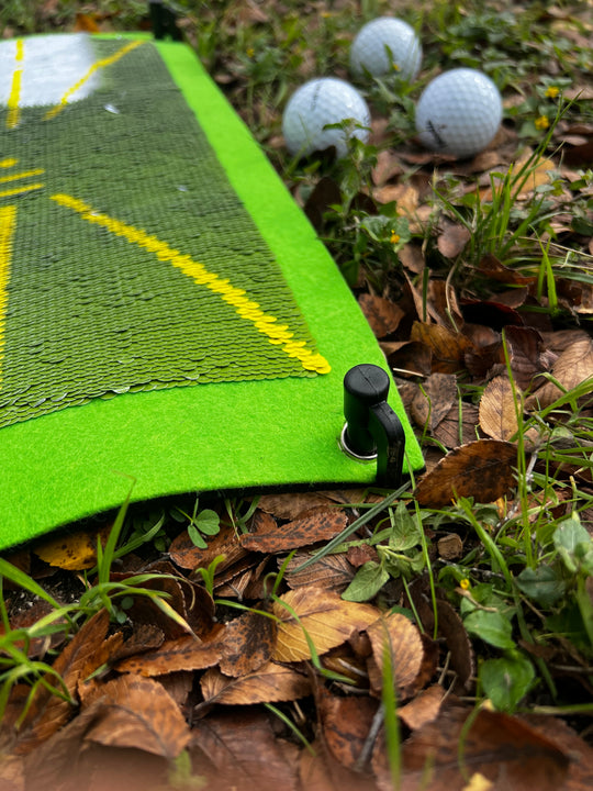 Golf Training Mat for Swing Detection