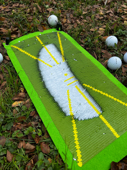 Golf Training Mat for Swing Detection