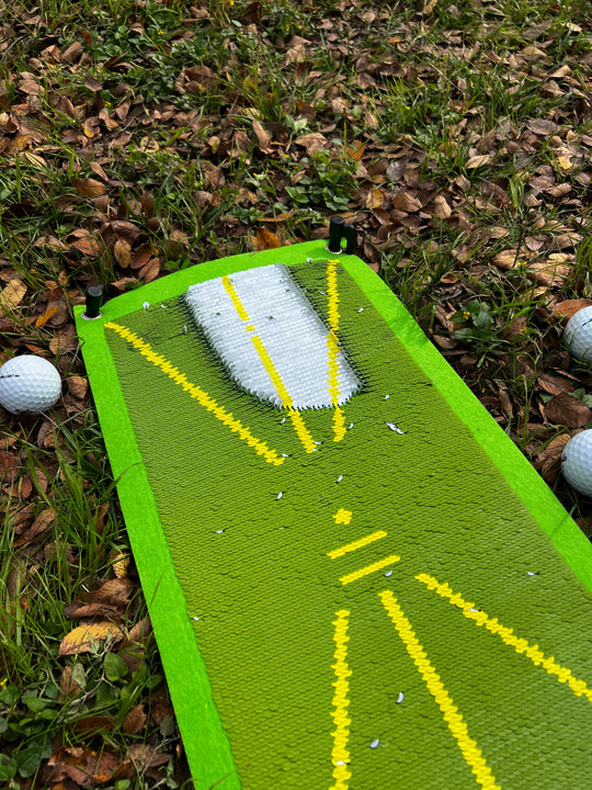 Golf Training Mat for Swing Detection