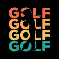 T-Shirt Golf, Golf, Golf, Golf