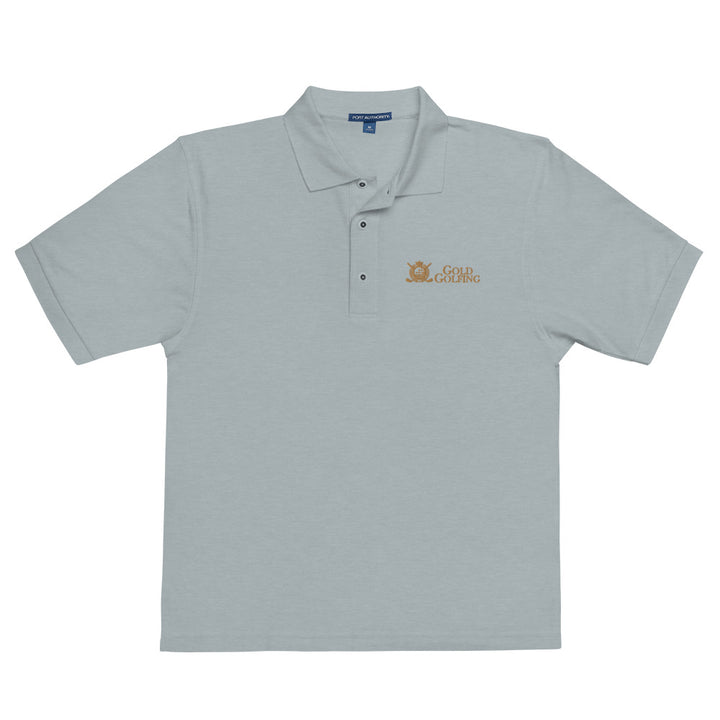 Polo Shirt - Gold Golfing