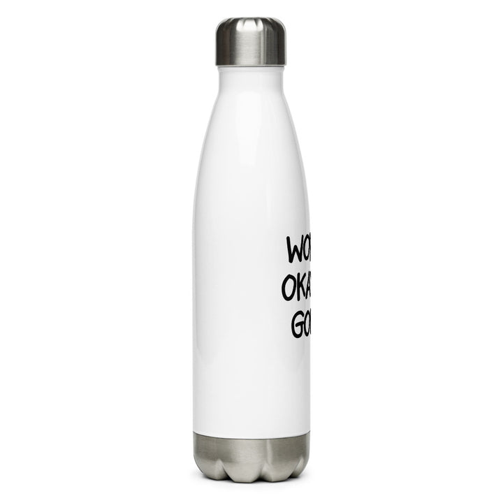 Stainless Steel Water Bottle - Worlds Okayest Golfer