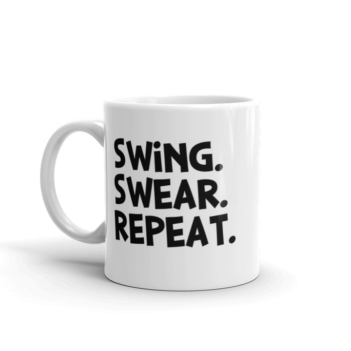 Mug - Swing, Swear, Repeat